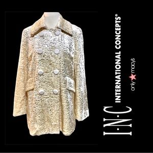 Gorgeous Double Breasted Pea Coat from INC